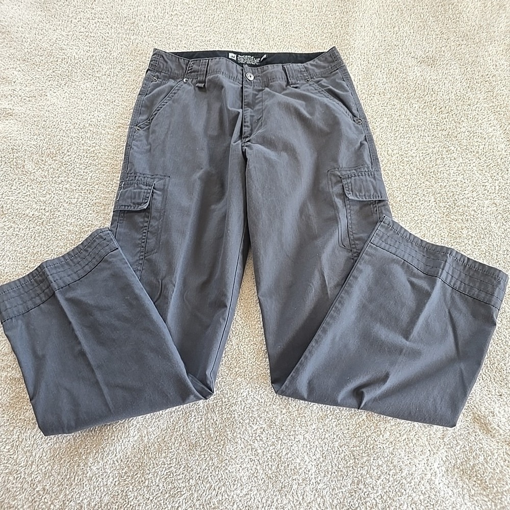 Micros Military Forces Men's Cargo Pants Dark Gray Sz 31 X 32 Y2K Vibes